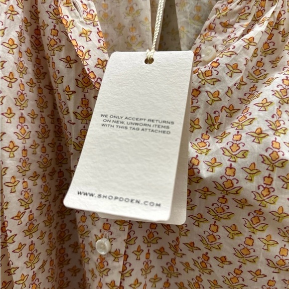 Doen June top in marigold meadows - Picture 3 of 5